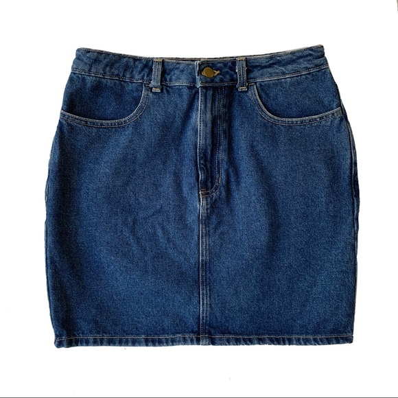 American Apparel Denim Skirt - Picture 1 of 3